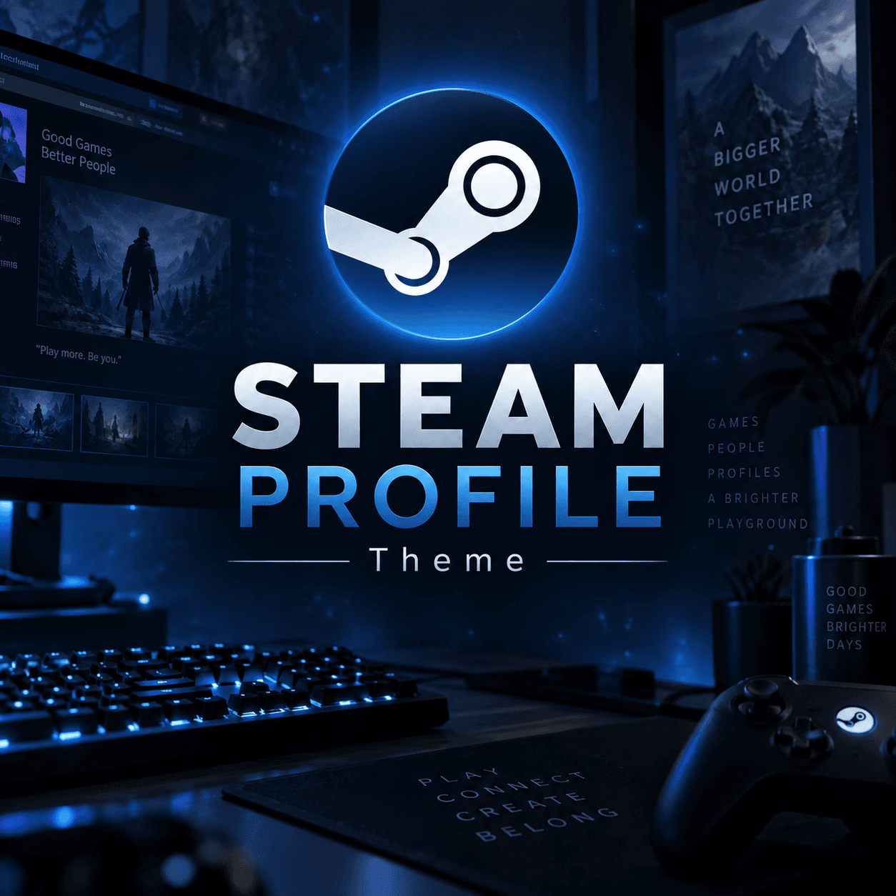 Steam Profile Theme demo 1