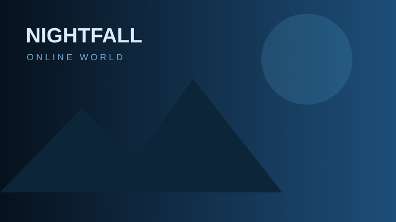 Nightfall cover